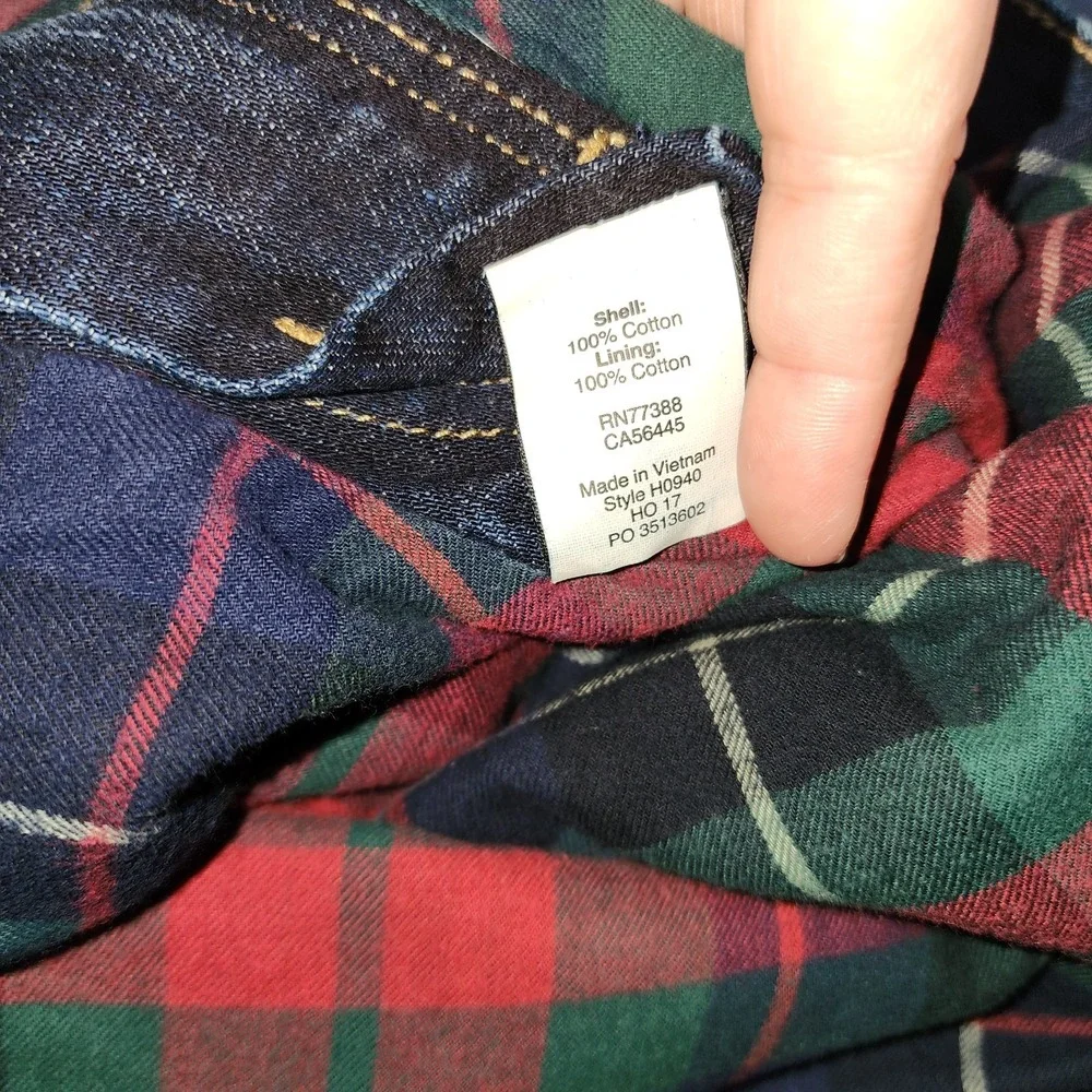 J Crew The Sutton Men's Straight Leg Flannel Lined Jeans Size 32x30